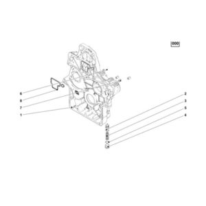 DEUTZ TCD 3.6 YAĞ POMPA KARTERİ 04128481