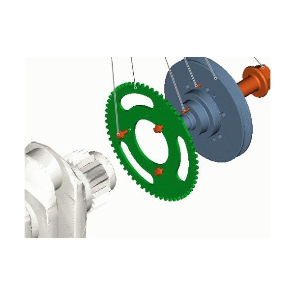 DEUTZ TCD 3.6 SENSÖR TEKERLEĞİ 04124101